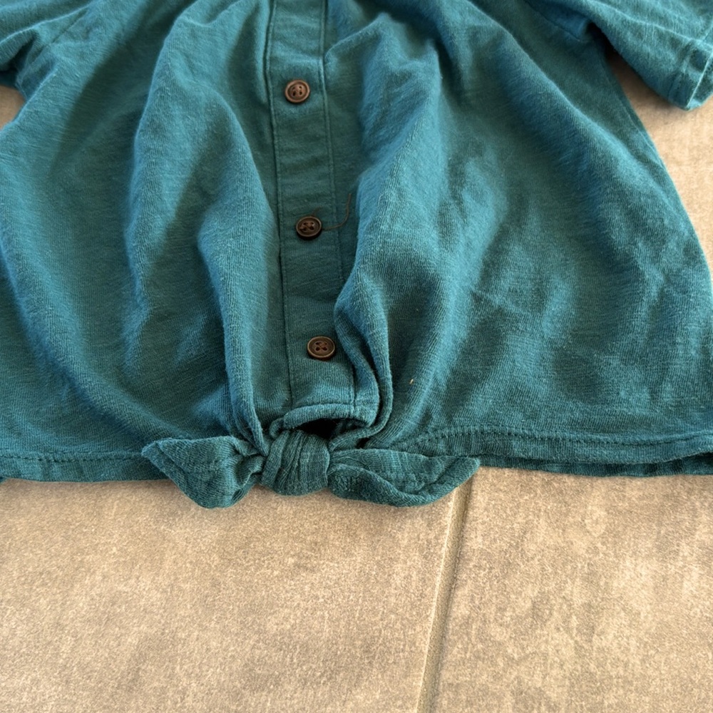 *Gently Worn* Vitamins Baby- Mint Quilted Jacket & Art Class Dk. Green Top - 18M - Picture 10 of 12